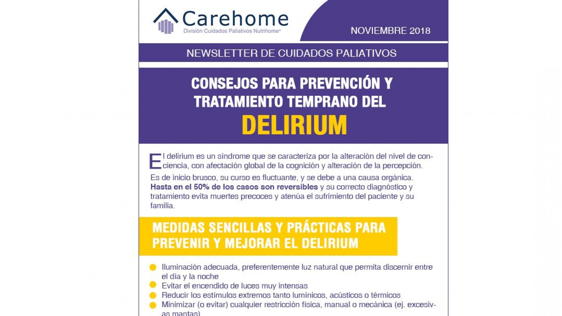 Carehome – Newsletters