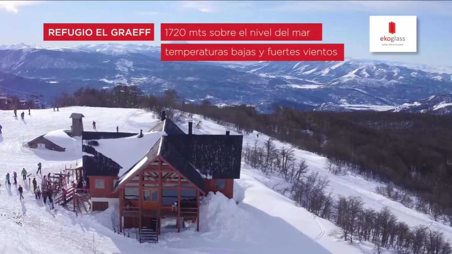 Ekoglass – Refugio El Graeff, Chapelco